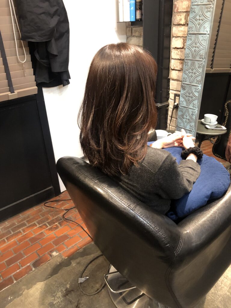 縮毛矯正してもレイヤーカットはできる セミロング 美髪プランナーぶろぐ