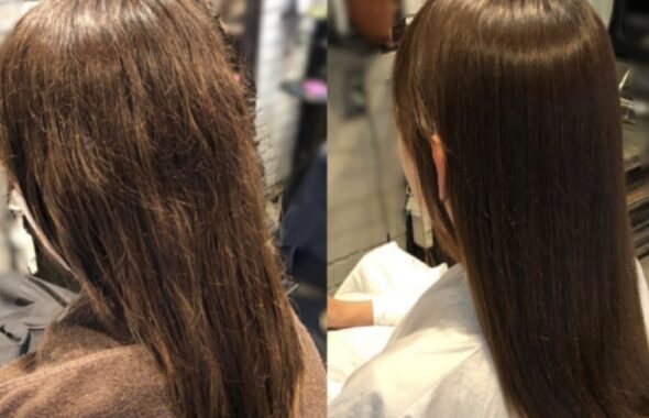 美髪ストレート＋髪質改善